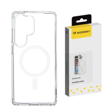 Wozinsky Ultra Clear MagSafe-kompatibilis tok Samsung Galaxy S25 Ultra - átlátszó tok és táska