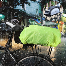 Wozinsky Universal Vízálló Rain Cover for Bike kerékpáros táska vagy hátizsák zöld (WBB5YW) túrahátizsák