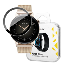 Wozinsky Watch Glass hibrid üveg Huawei Watch GT 3 42mm fekete okosóra kellék