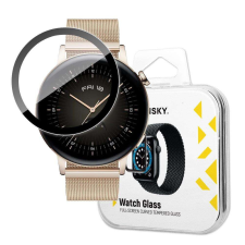 Wozinsky Watch Glass hibrid üveg Huawei Watch GT 3 46 mm fekete mobiltelefon kellék