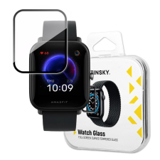 Wozinsky Watch Glass hibrid üveg Xiaomi Amazfit Bip U Pro fekete okosóra kellék
