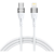 Wozinsky WSTCL1 Type-C-Lightning Kábel PD 30W 1 m-Fehér (5907769308772)