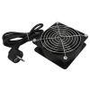 WP - Cooling Fan 120x120x38 mm with protection grid and 2 m. power cable, 220v