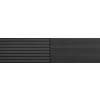 WPC WoodLook WPC padlólap 2,2 méteres szál 146x24x2200 mm Fahatású kétoldalas sötétszürke antracit fekete színű burkolat. Woodlook Standard Matt, csúszásmentes felület