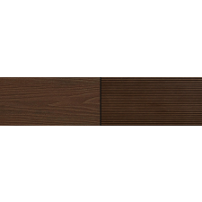 WPC WoodLook WPC padlólap Woodlook Natúr Mahagóni 2,2 m szál 150x24x2200 mm igazi fahatású kétoldalas barna burkolat, matt, csúszásmentes felület. dekorburkolat
