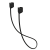 WPOWER Elvesztésgátló szilikon nyakpánt AirPods fülhallgatókhoz, mágneses, fekete