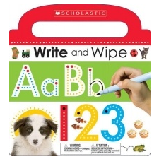  Write and Wipe ABC 123 (Scholastic Early Learners) – Scholastic Inc. idegen nyelvű könyv