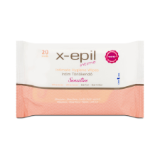X-Epil Intimo Intim törlőkendő Sensítive 20db intim higiénia