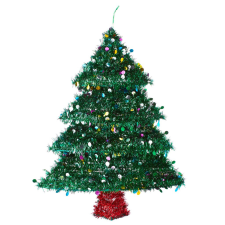  X-MAS dekoráció, feldíszített karácsonyfa 57 cm karácsonyi dekoráció