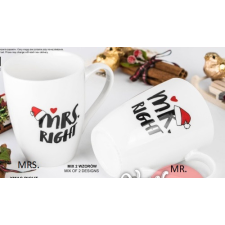  X-Mas Right porcelánbögre 2db szett párban 360ml bögrék, csészék