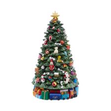 X-mas zenélő karácsonyfa 35cm karácsonyi dekoráció