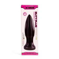 X-MEN 11.8 inch Butt Plug Black szexjáték