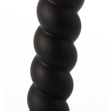  X-Men 9.45&quot; Butt Plug Silicone Black M műpénisz, dildó