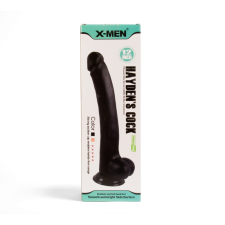  X-MEN Hayden’s 12 inch Cock Black műpénisz, dildó