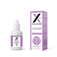  X PLEASURE CLITORIS MASSAGEGEL 20ML masszázsolaj és gél