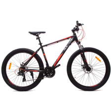 XC Olpran 270 férfi 2023, fekete/piros mtb kerékpár
