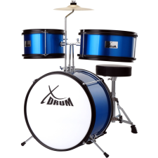 Xdrum Junior Kids Dobfelszerelés Kék dob és ütőshangszer