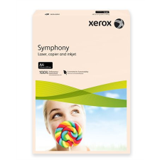  XEROX Másolópapír, színes, A4, 160 g, XEROX &quot;Symphony&quot;, lazac (pasztell) fénymásolópapír