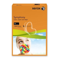 Xerox Másolópapír, színes, A4, 80 g, XEROX &quot;Symphony&quot;, narancs (intenzív) fénymásolópapír