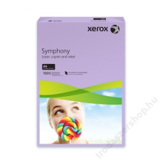 Xerox Másolópapír, színes, A4, 80 g, XEROX Symphony, lila (közép) (LX93969) fénymásolópapír