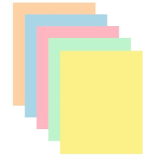 Xerox "Symphony" Másolópapír A4 80g 5x50 lap színes pasztell mix (496L94182) (496L94182) fénymásolópapír