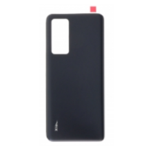 Xiaomi 12/12X, Akkufedél, (ragasztóval), fekete mobiltelefon, tablet alkatrész