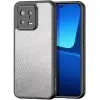  Xiaomi 13 Pro, Műanyag hátlap védőtok + szilikon keret, hullám minta, Dux Ducis Aimo, áttetsző/feket