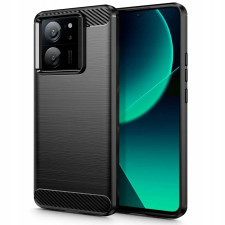  Xiaomi 13T 5G Telefontok - Carbon Fiber fekete szilikon hátlap tok tok és táska