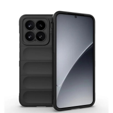  Xiaomi 15, Szilikon tok, közepesen ütésálló, 3D minta, fekete tok és táska
