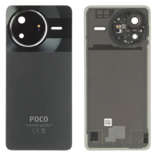 Xiaomi 56002900O1100 Xiaomi Poco F7 Pro Fekete gyári akkufedél hátlap mobiltelefon, tablet alkatrész