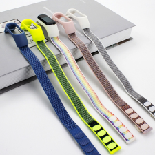 Xiaomi Mi Band 3 / Mi Band 4 / Mi Band 5 okoskarkötő tépőzáras pótszíj óraszíj