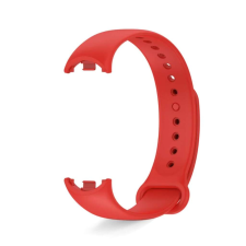 Xiaomi Mi Band 8 okoskarkötő klasszikus pótszíj - Piros okosóra kellék