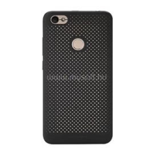 Xiaomi műanyag telefonvédő (lyukacsos) FEKETE (ATF4842GL) tok és táska