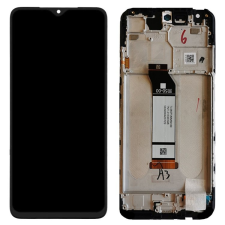 Xiaomi Poco M3 Pro gyári LCD + érintőpanel fekete (Tarnish) kerettel mobiltelefon, tablet alkatrész