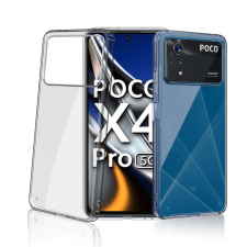 Xiaomi Poco X4 Pro 5G szilikon tok, hátlaptok, telefon tok, vékony, átlátszó, 1mm tok és táska