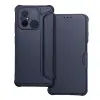  Xiaomi Redmi 12C Telefontok - Forcell Razor - kék mágneses, ütésálló szilikon keretes könyvtok
