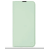  Xiaomi Redmi 14C telefon tok, könyvtok, PU bőr, mágnesesen záródó, mentazöld, OBAL:ME Smooth Touch