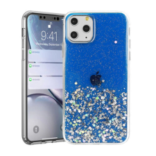 Xiaomi Redmi 8A, Szilikon tok, Brilliant (Csillámos), kék tok és táska