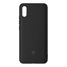 Xiaomi Redmi 9A / 9AT / 9i, Szilikon tok, ultravékony, + képernyővédő üveg, fekete, gyári tok és táska