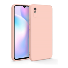  Xiaomi Redmi 9A / 9AT - PASTEL - púder pink szilikon hátlap tok tok és táska