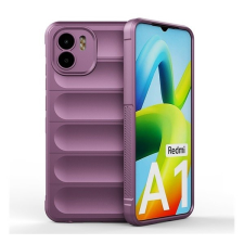 Xiaomi Redmi A1 / A2, Szilikon tok, közepesen ütésálló, 3D minta, lila tok és táska