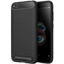 Xiaomi Redmi Go szilikon tok, fekete, Carbon fiber tok és táska