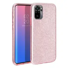  Xiaomi Redmi Note 10S Telefontok - Pink Shiny tok tok és táska