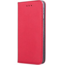 Xiaomi Redmi Note 13 5G, Oldalra nyíló tok, stand, Smart Magnet, piros tok és táska