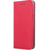  Xiaomi Redmi Note 14 4G (Global), Oldalra nyíló tok, stand, Smart Magnet, piros