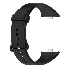  Xiaomi Smart Band 9 Pro, szilikon pótszíj, állítható, fekete okosóra kellék