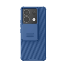 Xiaomi Telefontok Xiaomi Poco X6 5G - Nillkin csúsztatható kameravédős kék hátlap tok tok és táska