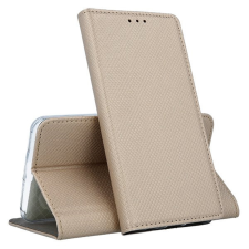 Xiaomi Telefontok Xiaomi Redmi 13 - arany mágneses szilikon keretes könyvtok tok és táska