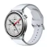 Xiaomi Watch S5 okosóra szilikon szíj, IP68 vízálló, EZÜST