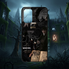 Xiaomi Wednesday - Gótikus kollázs - Xiaomi tok tok és táska